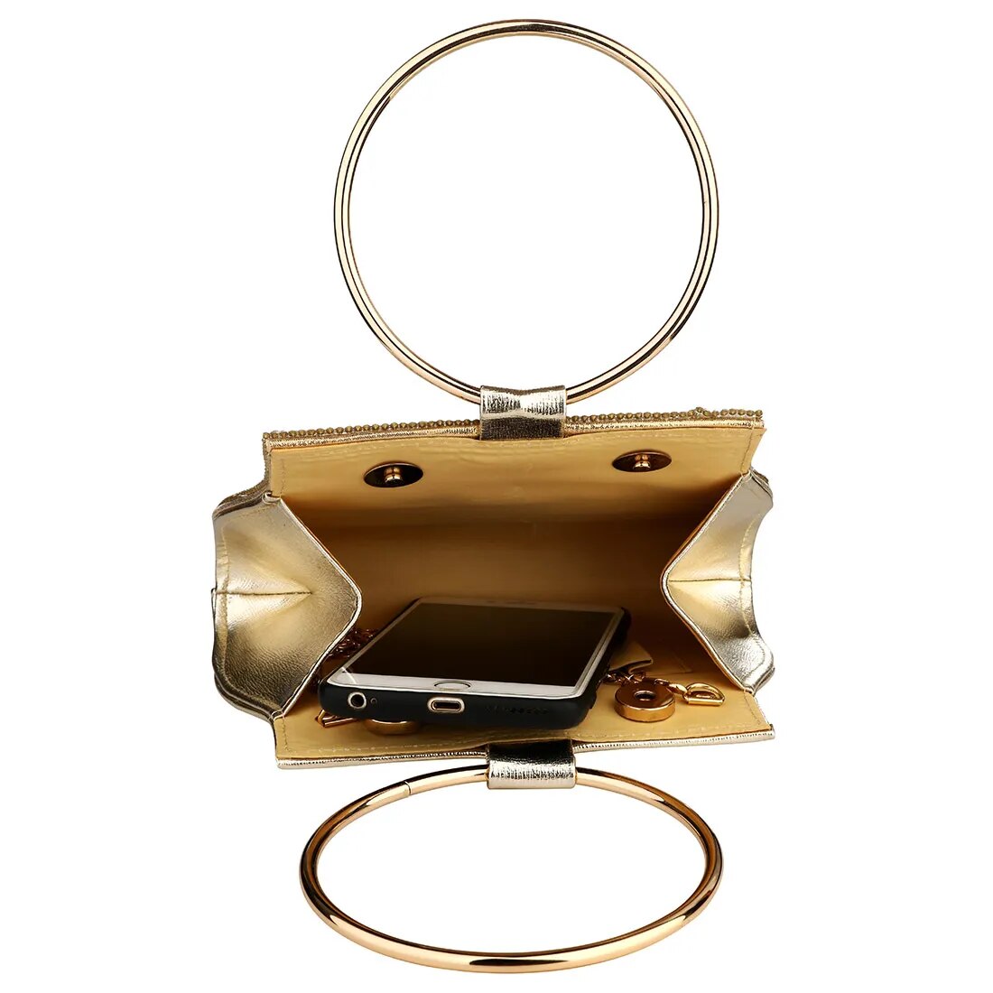 Cartera Clutch GOLD | Cartera de fiesta para mujer