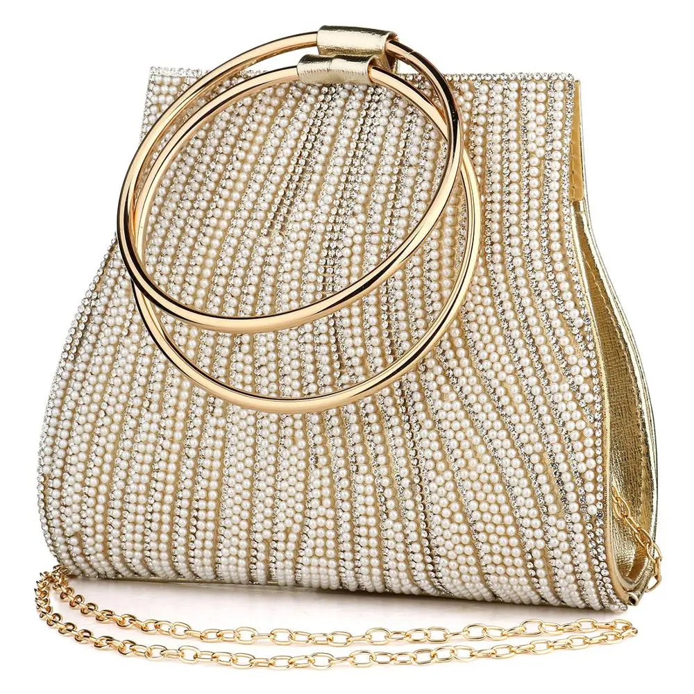 Cartera Clutch GOLD | Cartera de fiesta para mujer