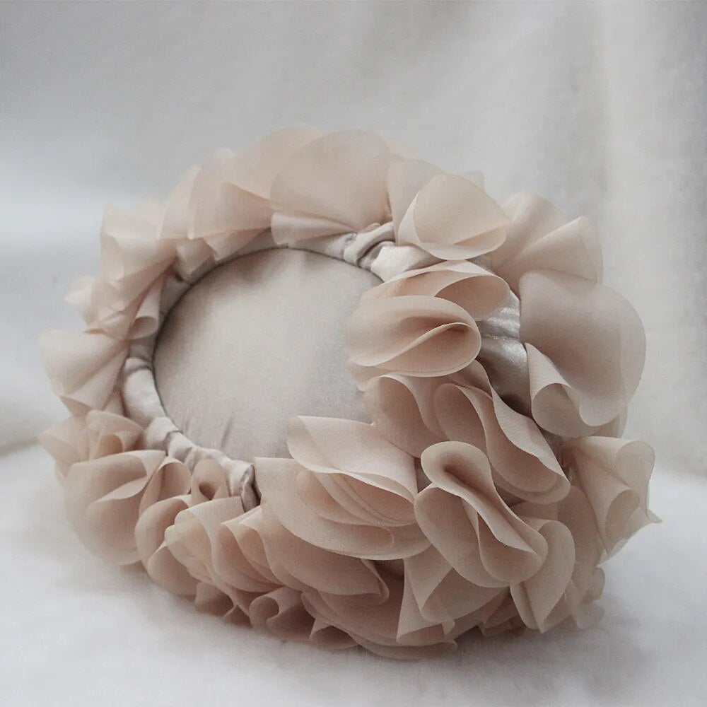Cartera flores de tela | Cartera de Fiesta para mujer