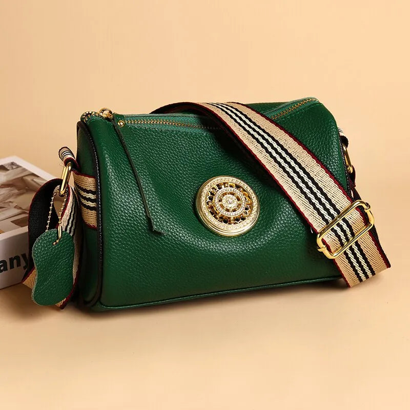 Bandolera Cartera Ecocuero | Bolso Porta Celular para mujer