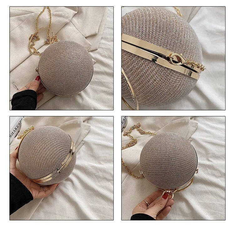 Mini cartera circular | Cartera de Fiesta para mujer