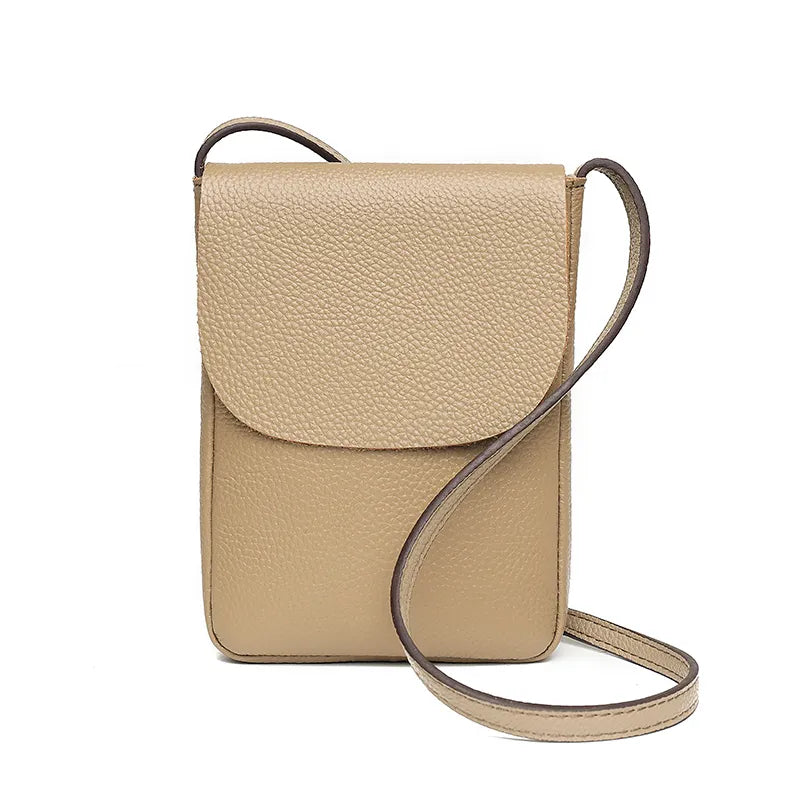 Bolso, Cartera de hombro, Bandolera de cuero genuino 100% para mujer la borsetta carteras