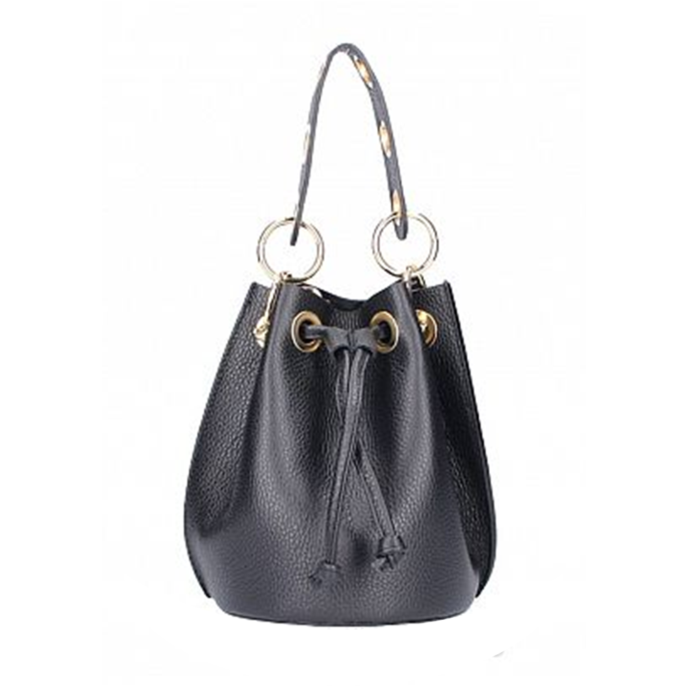 Bandolera Bucket Mujer Stella | Cartera de mano Negra