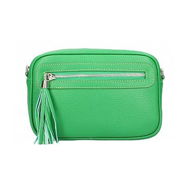 Bandolera Cartera Cuero Vittoria | Bolso para mujer Verde