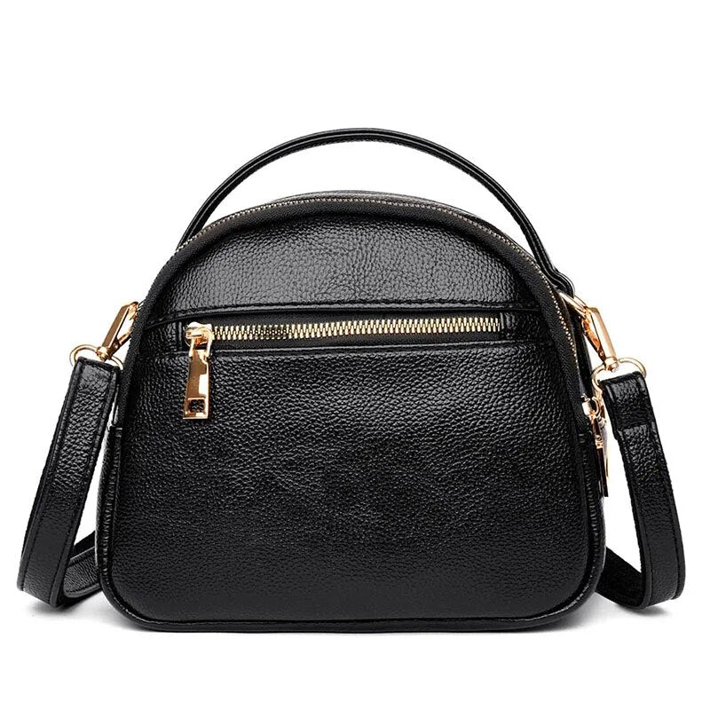 Bolso Bandolera Cuero | Cartera para Mujer
