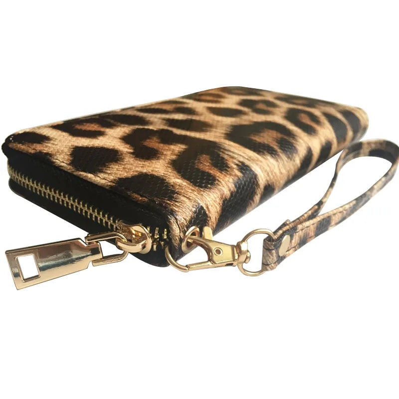 Billetera diseño Leopardo | Ecocuero para mujer
