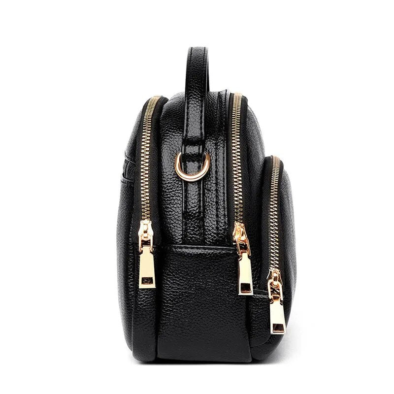 Bolso Bandolera Cuero | Cartera para Mujer
