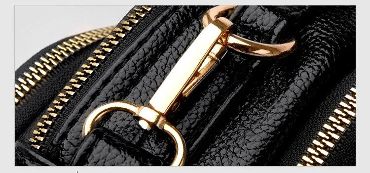 Bolso Bandolera Cuero | Cartera para Mujer