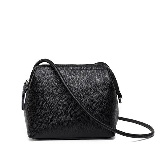 Bolso, Cartera de hombro, Bandolera de cuero genuino 100% para mujer la borsetta carteras