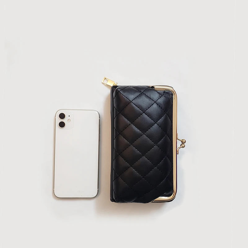 Billetera Monedero Mujer | Bolso Bandolera negra