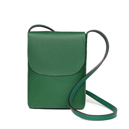 * Bolso, Cartera de hombro, Bandolera de cuero genuino 100% para mujer.  * Tamaño: 14 x 3 x 19 cms. de alto. La-borsetta-carteras