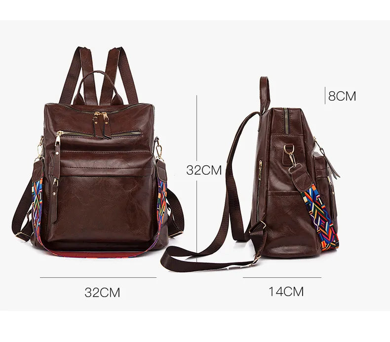 Mochila Viajera Grande| Multifuncional Cómoda Estilosa