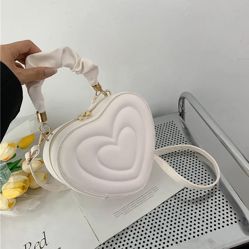 Bandolera Cartera Corazón | Bolso Para Mujer