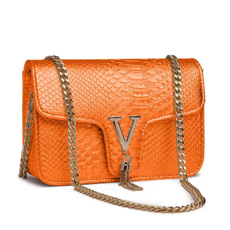 Cartera de Mano | Bolso con cadena dorada para mujer