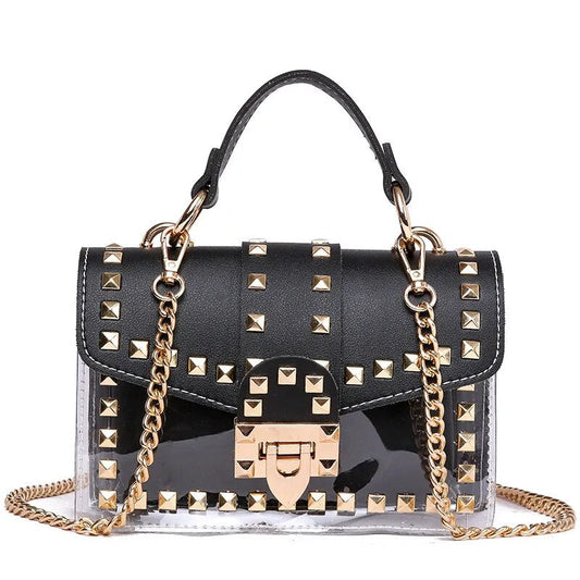 Cartera de Mano | Bolso con cadena dorada para mujer