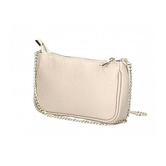 Cartera Blanca de Cuero Ornella | Hecho en Italia