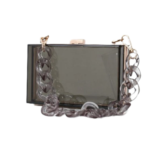 Cartera Clutch acrílico transparente | Bolso para mujer