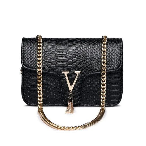 Cartera de Mano | Bolso con cadena dorada para mujer